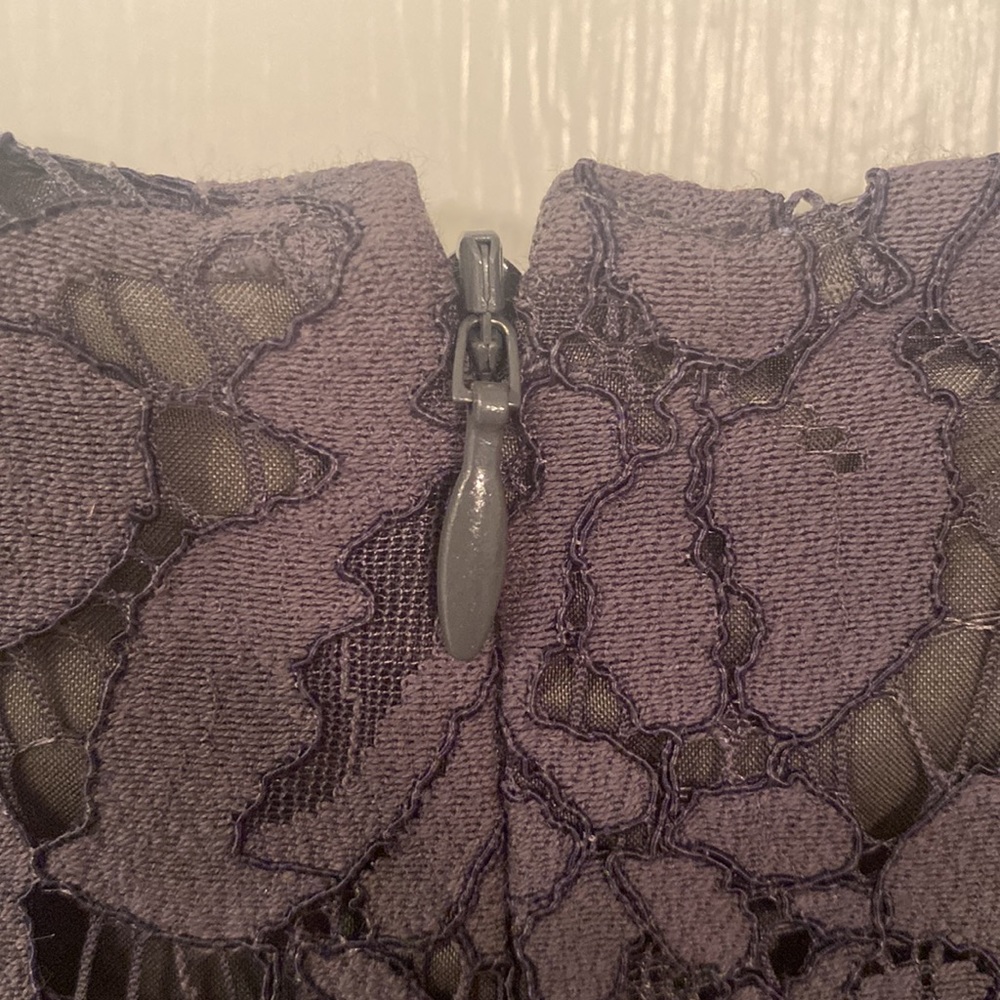 Madewell Gray lace shift dress size 8 - Picture 11 of 12